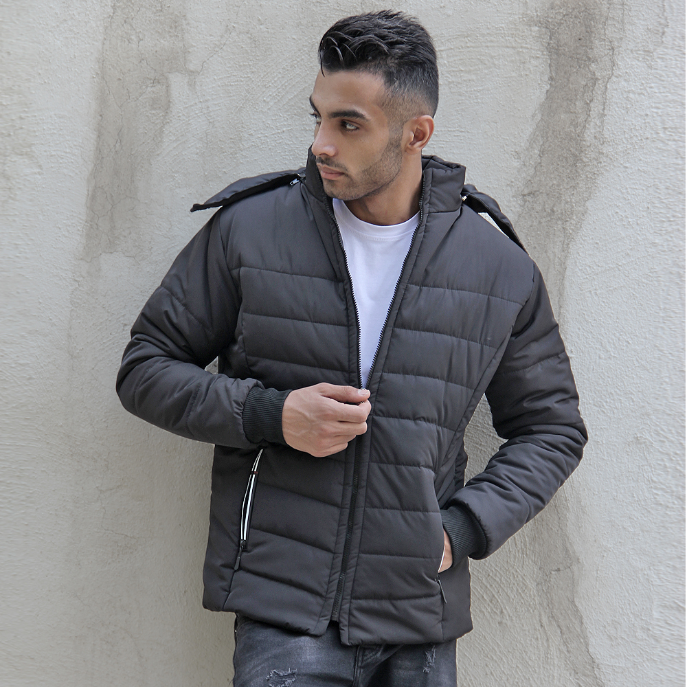 کاپشن denim مشکی